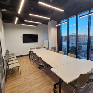 Brand new Office space for rent! Prime Bp, 13th ave 3rd floor, full floor, Elevator Building 3300 saft Reception area, 4 private rooms, Extra large open space, ( place for 40 Desks Conference room kitchen area, 3 bathrooms Beautiful Designed! Available immediately