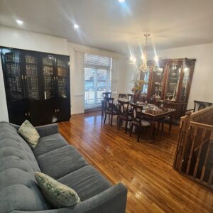 Condo for sale! 12/ Low 40s, First floor + 400 sq in the Basement Connected to the Apartment, Built 25 by 69, Decent Condition, 4 bedrooms,2 bath, 2 porches, Very Low Taxes,
