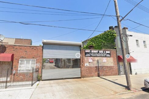 Exterior vehicle gate of industrial property in the 63rd St & 14th Ave area